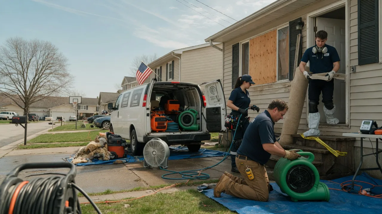 Water Damage Restoration in Campaign, TN near me
